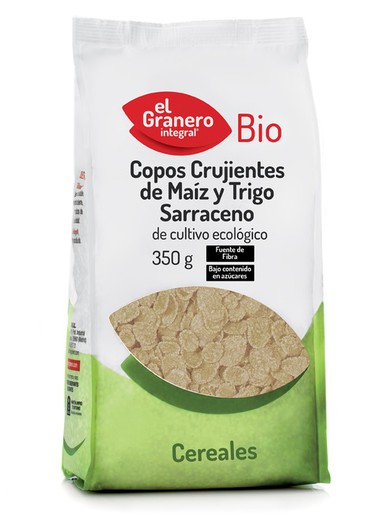 Copos Crujientes De Maiz Y Trigo Sarraceno Bio 350