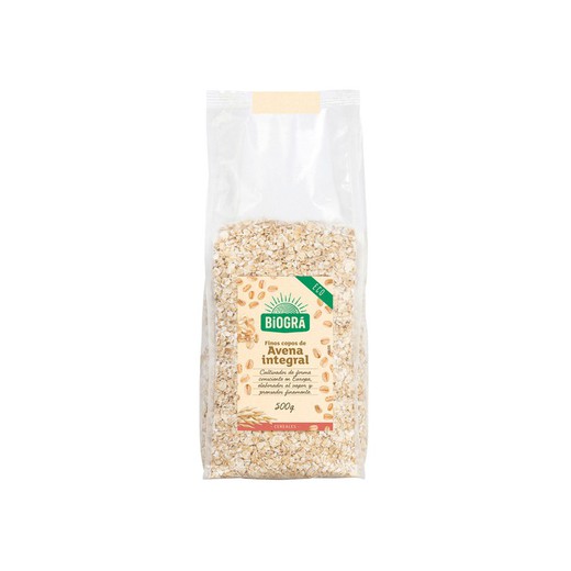 Copos De Avena Finos Integrales S/Gluten 500 Gr