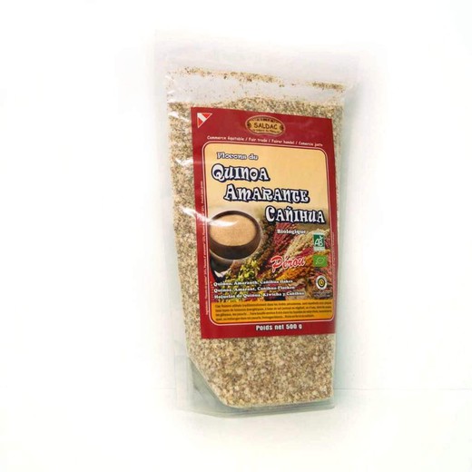 Flocs Barreja: Cañihua, Amaranto, Quinoa 500gr