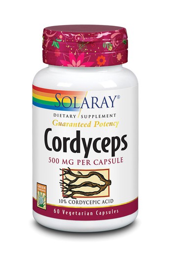 Cordyceps Extracto 500 Mg 60 cápsulas