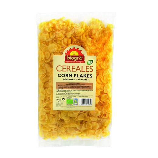 Corn Flakes S/Sucre I S/Miel 250g Biogra Bio