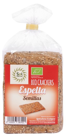 Cracker De Espelta Y Semillas Bio 70 G