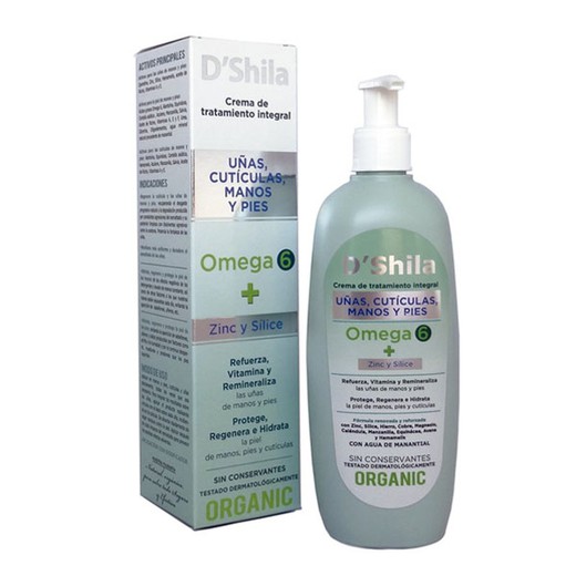 Crema  Manos Uñas Cuticulas Y Pies Omega 6 250 Ml