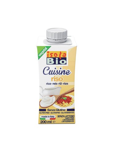 Crema Para Cocinar De Arroz Bio 200 Ml