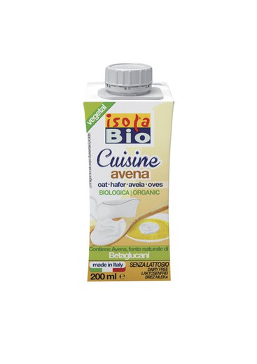 Crema Per Cuinar De Civada Bio 200 Ml