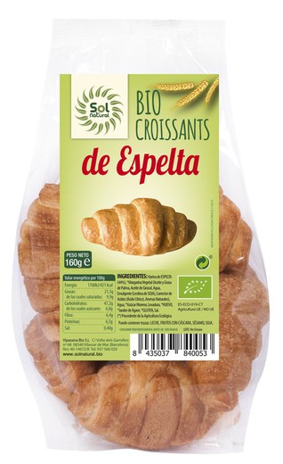 Croissants De Espelta Bio 160 G