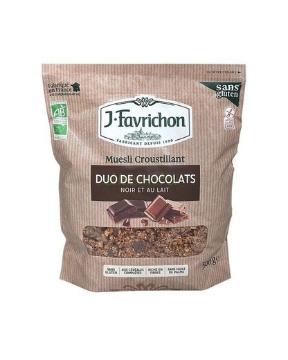 Crunchy Muesli Duo De Xocolates 375 Gr