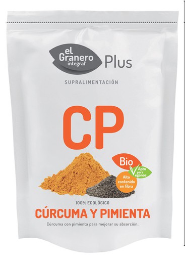 Curcuma Y Pimienta Bio 200 Gr