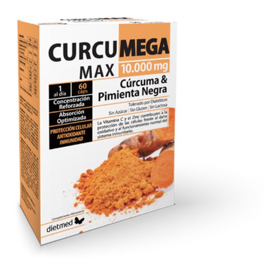 Curcumega Max 60 cápsulas