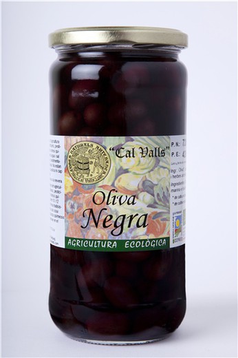 Cv Olives Negres 420gr Bio S/G