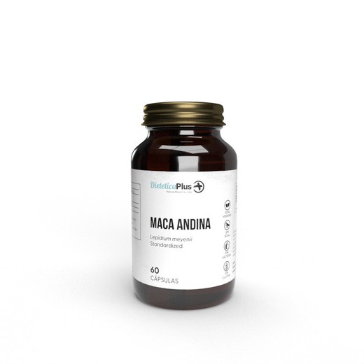 Maca Andina Standarized 400mg 60 Cápsulas Dietética Plus