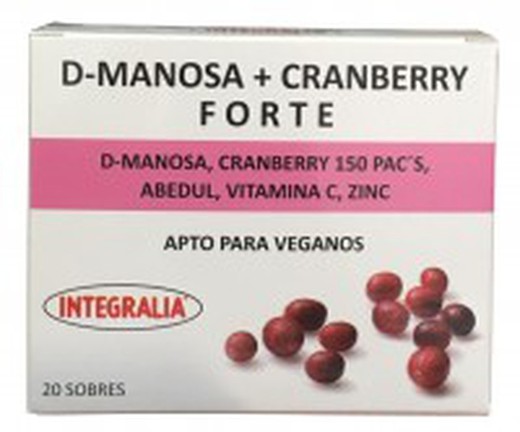 D-Manosa + Cranberry 20 Sobres