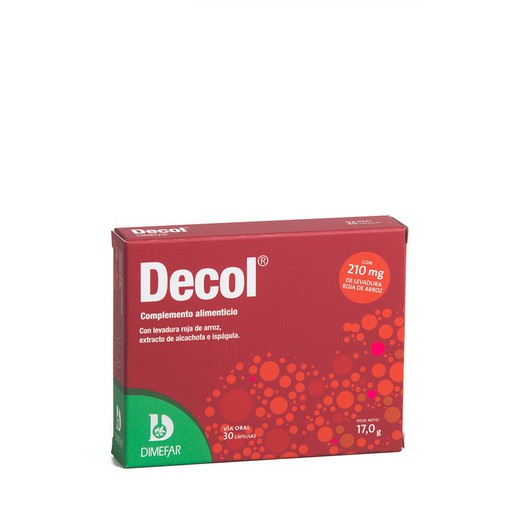 Decol 30 cápsulas 570 Mg