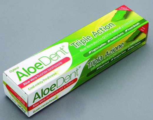 Dentifrico Aloe Vera Con Fluor 100 Ml