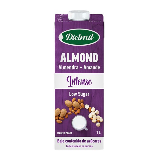 Dietmil Almendra Intense Low Sugar 1 L