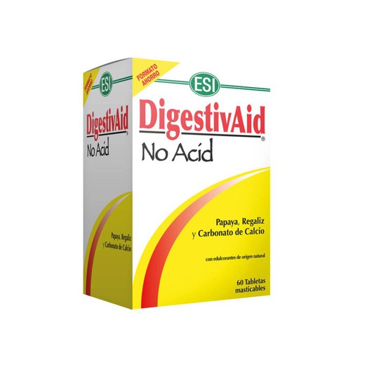 Digestivaid No Acid 60 Tabletas ESI