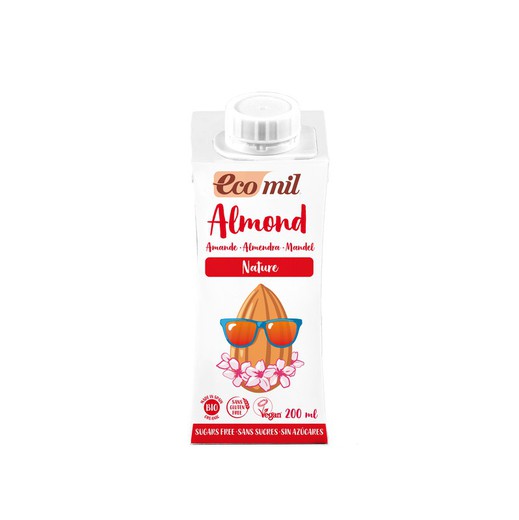 Ecomil Almond Nature Bio 200 Ml