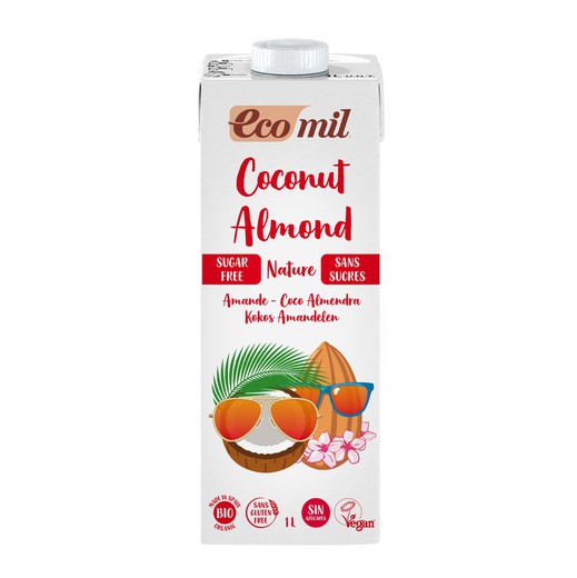 Ecomil Coco Eco Ametlla Nature 1l Sense Sucres