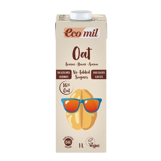 Ecomil Oat Nature Bio 1 L Sense Sucres Afegits