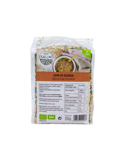 Ecosa Sopa Quinoa 250gr Bio