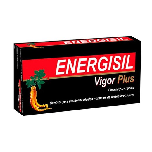 Energisilvigor Plus Ginseng + Arginina 60 cápsulas