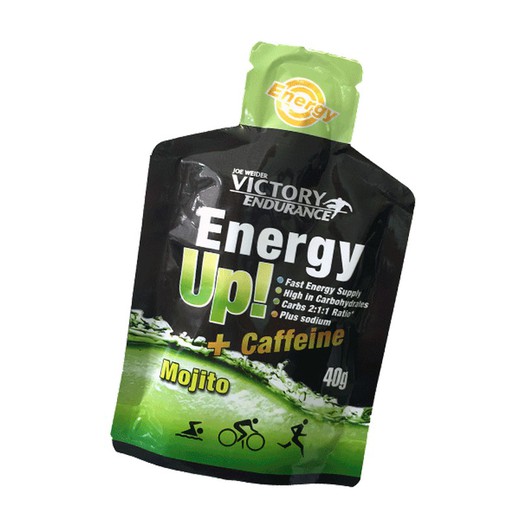 Energy Up Gel + Cafeïna Mojito 40 G