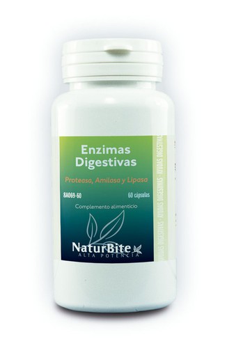 Enzimas Digestivas 60 cápsulas