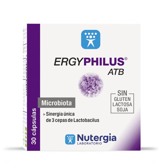 Ergyphilus ATB 30 Cápsulas Nutergia