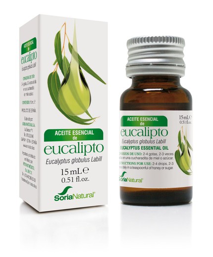 Aceite Esencial De Eucalipto 15ml Soria Natural