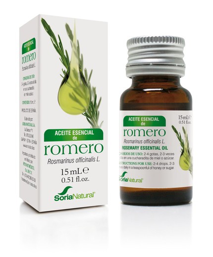 Oli Essencial De Romero 15ml Soria Natural