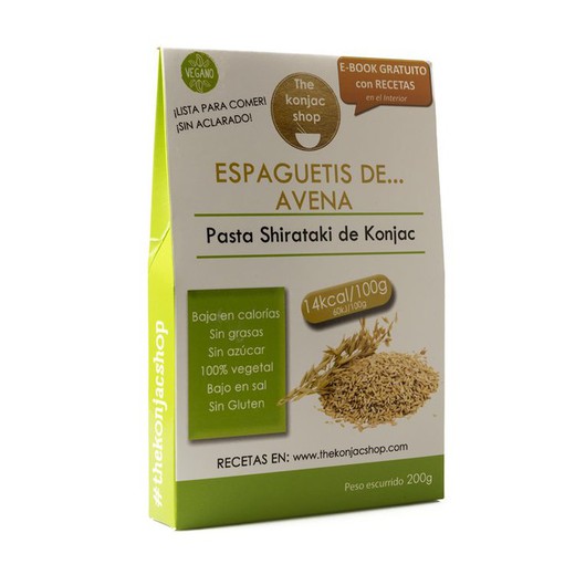 Espaguetis D'Avena De Konjac 200 G