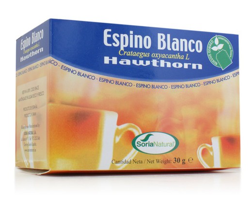 Espino Blanco Infusión Caja 20 Filtros Soria Natural