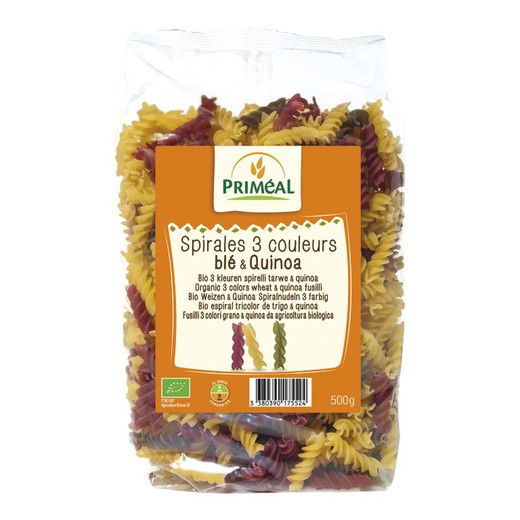 Espirals Amb Quinoa Tricolor 500 G