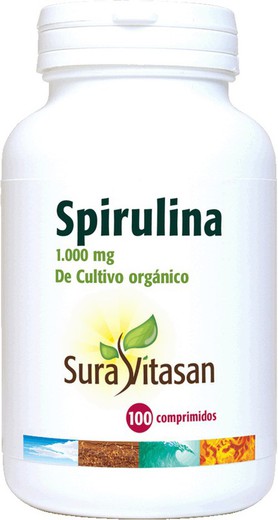 Espirulina 1000 Mg 100 Comp