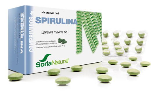 Espirulina 60 Comprimidos Soria Natural
