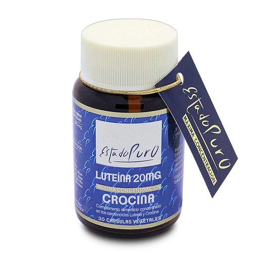 Estat Pur0 Luteïna 20 Mg Crocina 30 Càpsules Veg.