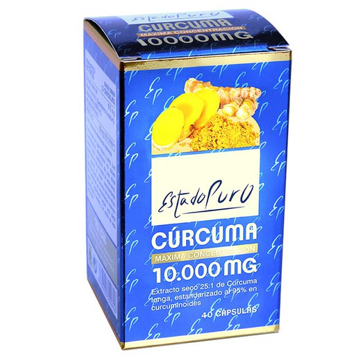 Estado Puro Curcuma 10.000 Mg 40 cápsulas