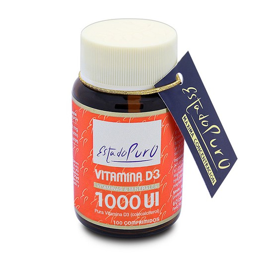 Estat Pur Vitamina D3 1000 Ui 100 Comp