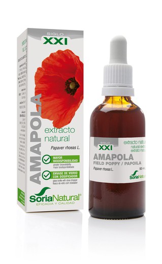 Extracto De Amapola S Xxi 50ml Soria Natural