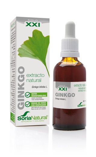 Extracto Ginkgo Biloba S Xxi 50ml Soria Natural