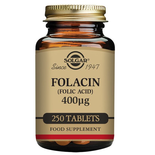 Folaci 400mg 250 Comprimits Solgar