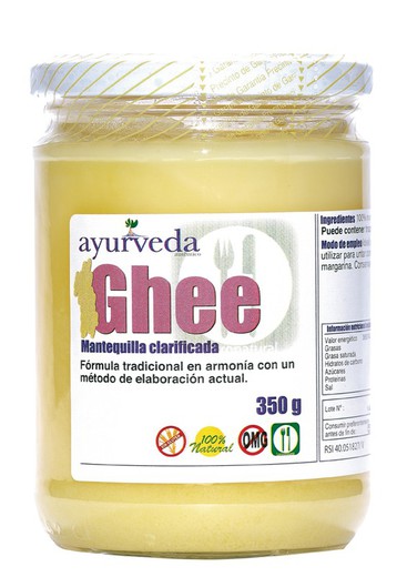 Ghee Mantequilla Vaca Clarificada 350 Gr