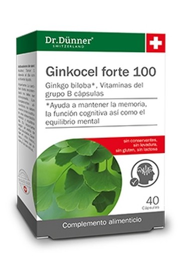 Ginkocel fort 100 mg 40 caps