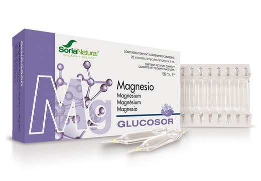 Glucosor Magnesi 28 Vials X 2ml Sòria Natural