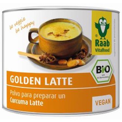 Golden Latte Bebida de Cúrcuma en polvo 70gr BIO Raab