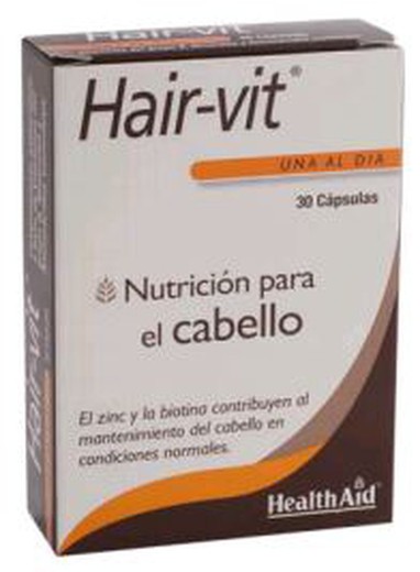 Hair Vit 30 Comprimidos Health Aid