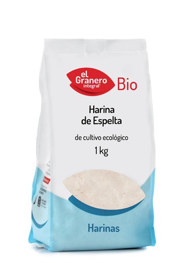 Harina Espelta Blanca Bio 1 Kg C/Gluten