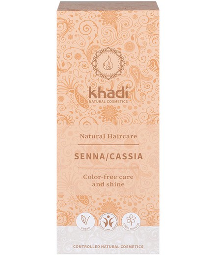 Henna Cassia-Neutra 100% Pura Khadi 100 G