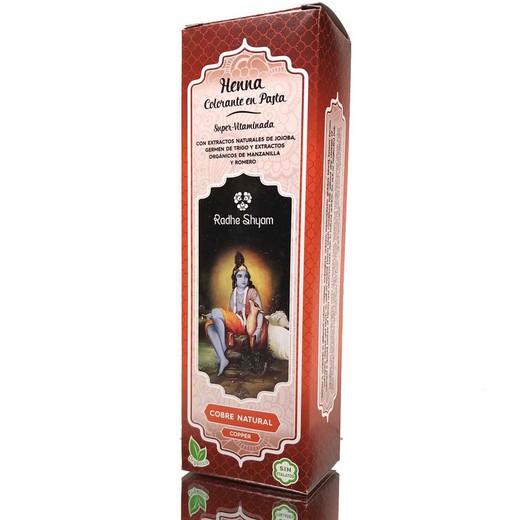 Henna Pasta Cobre Natural Radhe 200 Ml