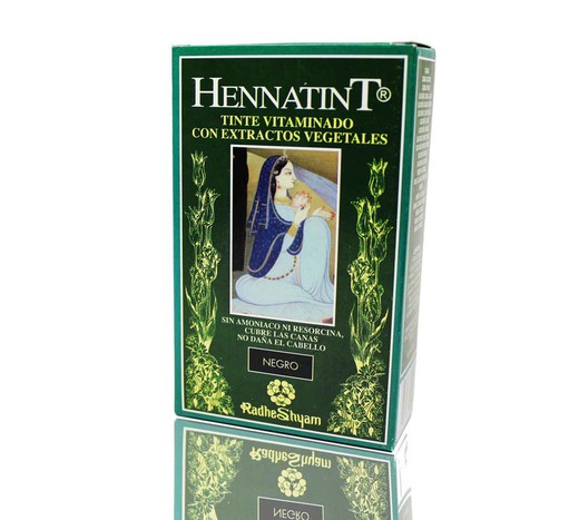 Hennatint Negro Radhe Shyam 120 Ml